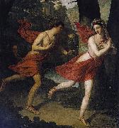 Robert Lefere Pauline as Daphne Fleeing from Apollo France oil painting artist